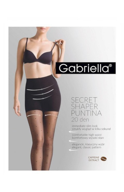 Rajstopy Gabriella 680 Secret Shaper Puntina 20 den 5-XL Gabriella Rajstopy Gabriella 680 Secret Shaper Puntina 20 den 5-XL Gabriella