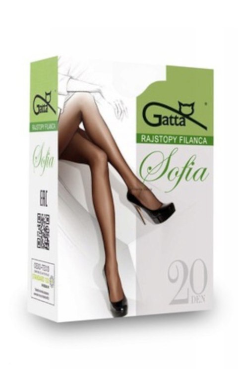 Rajstopy Gatta Sofia 20 den 5-XL, 3-Max Gatta Rajstopy Gatta Sofia 20 den 5-XL, 3-Max Gatta