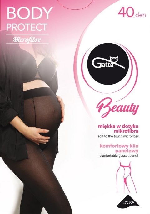 Rajstopy Gatta Body Protect Beauty 40 den microfibra 2-4 Gatta