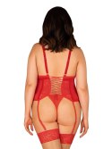 Gorset Obsessive Blossmina Corset 4XL-7XL Obsessive