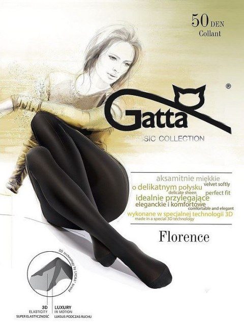 Rajstopy Gatta Florence 50 den 5-XL Gatta Rajstopy Gatta Florence 50 den 5-XL Gatta