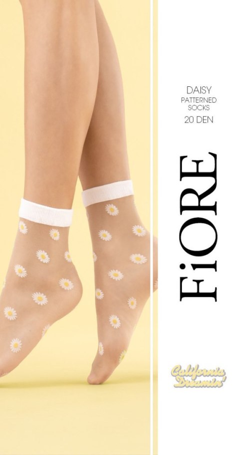 Skarpetki Fiore G 1115 Daisy 20 den Fiore Skarpetki Fiore G 1115 Daisy 20 den Fiore