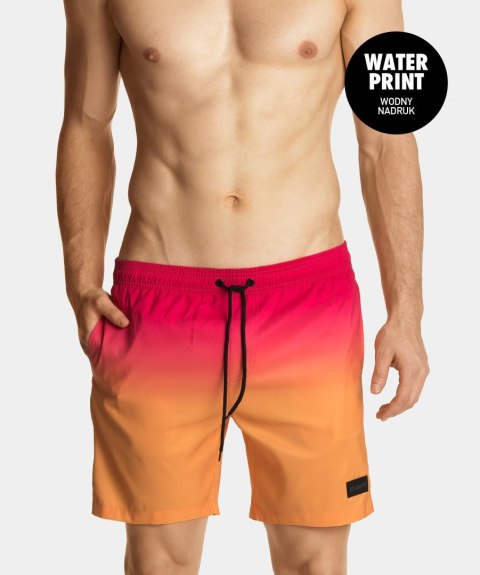 Szorty kąpielowe Atlantic KMB-210 S-2XL Water Print Atlantic Szorty kąpielowe Atlantic KMB-210 S-2XL Water Print Atlantic