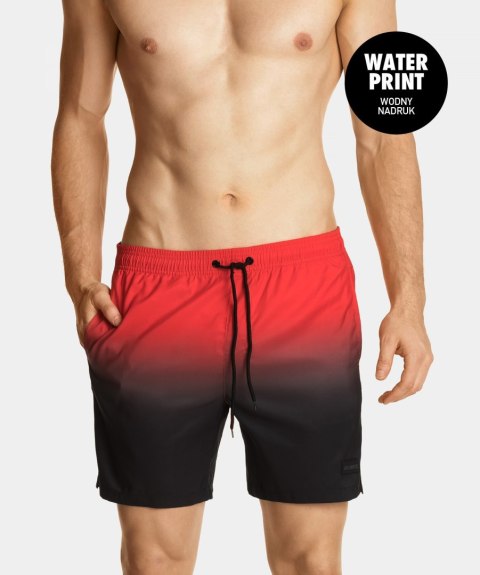 Szorty kąpielowe Atlantic KMB-210 S-2XL Water Print Atlantic Szorty kąpielowe Atlantic KMB-210 S-2XL Water Print Atlantic