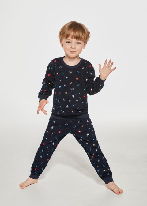 Piżama Cornette Kids Boy 761/143 Cosmos dł/r 86-128 Cornette