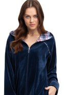 Szlafrok Luna 389 Velour M-2XL Z24 damski Luna Szlafrok Luna 389 Velour M-2XL Z24 damski Luna