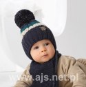 Komplet AJS 46-440 Czapka+szalik AJS Komplet AJS 46-440 Czapka+szalik AJS