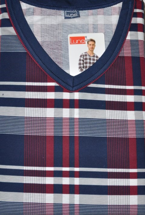 Piżama Luna 795 dł/r 3XL męska Luna Piżama Luna 795 dł/r 3XL męska Luna
