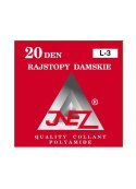 Rajstopy Inez Elastil 20 den 3-L woreczek Inez