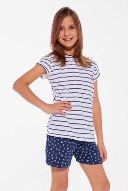 Piżama Cornette Kids Girl 245/103 Marine kr/r 98/128 Cornette