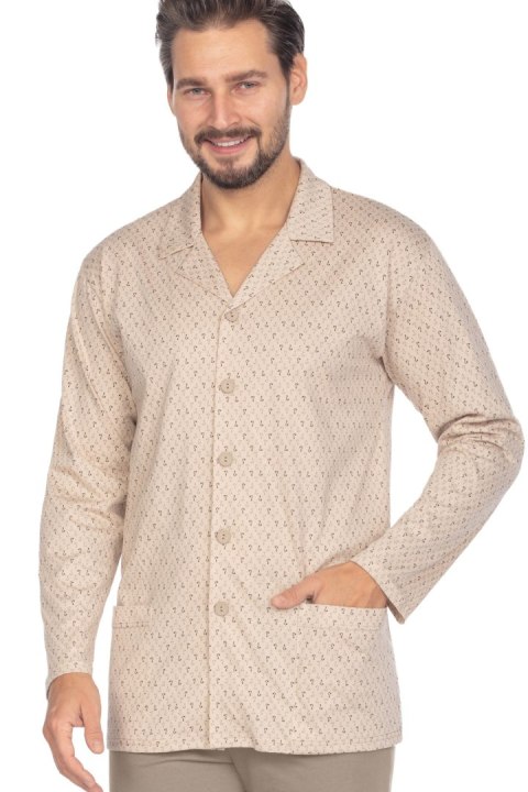 Piżama Regina 463 dł/r 2XL-3XL L24 męska rozpinana Regina Piżama Regina 463 dł/r 2XL-3XL L24 męska rozpinana Regina