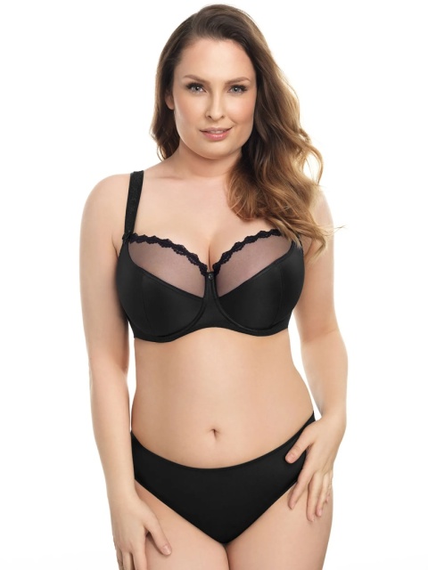 BIUSTONOSZ MARKI CORIN SIENNA PÓŁUSZTYWNIANY MODEL 12885 KOLOR CZARNY BIUSTONOSZ MARKI CORIN SIENNA PÓŁUSZTYWNIANY MODEL 12885 KOLOR CZARNY
