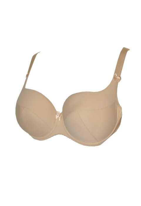 Biustonosz full cup Malinez Nicole Light Beż gładki Malinez Biustonosz full cup Malinez Nicole Light Beż gładki Malinez