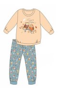 Piżama Cornette Kids Girl 977/176 Owls 2 dł/r 86-128 Cornette