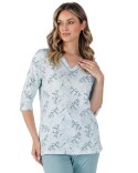 Piżama Leveza Zanna 1484 3/4 M-2XL Leveza Piżama Leveza Zanna 1484 3/4 M-2XL Leveza