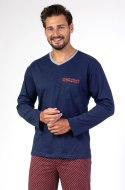 Piżama Regina 465 dł/r S-XL Z24/25 męska Regina Piżama Regina 465 dł/r S-XL Z24/25 męska Regina