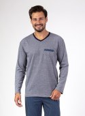 Piżama Regina 465 dł/r S-XL Z24/25 męska Regina Piżama Regina 465 dł/r S-XL Z24/25 męska Regina