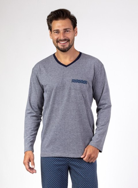 Piżama Regina 465 dł/r S-XL Z24/25 męska Regina Piżama Regina 465 dł/r S-XL Z24/25 męska Regina
