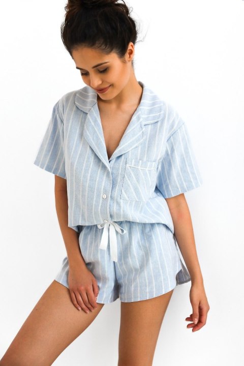 Piżama Sensis Alicia k/r S-XL rozpinana Sensis Piżama Sensis Alicia k/r S-XL rozpinana Sensis