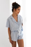 Piżama Sensis Alicia k/r S-XL rozpinana Sensis Piżama Sensis Alicia k/r S-XL rozpinana Sensis