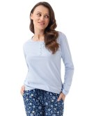 Piżama Luna 334 dł/r 3XL damska Luna Piżama Luna 334 dł/r 3XL damska Luna
