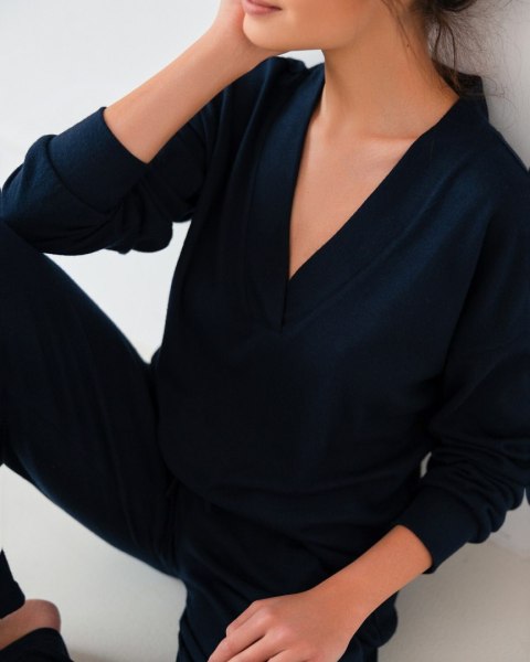 Piżama Sensis Navy Blue dł/r S-XL Sensis Piżama Sensis Navy Blue dł/r S-XL Sensis