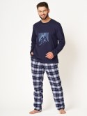 Piżama Key MNS 412 B24 Flanela dł/r M-2XL męska Key Piżama Key MNS 412 B24 Flanela dł/r M-2XL męska Key