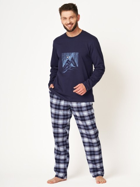 Piżama Key MNS 412 B24 Flanela dł/r M-2XL męska Key Piżama Key MNS 412 B24 Flanela dł/r M-2XL męska Key