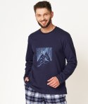 Piżama Key MNS 412 B24 Flanela dł/r M-2XL męska Key Piżama Key MNS 412 B24 Flanela dł/r M-2XL męska Key