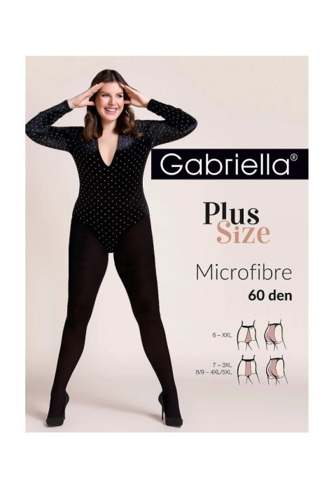 Rajstopy Gabriella 162 Plus Size 60 den 8-9 Gabriella Rajstopy Gabriella 162 Plus Size 60 den 8-9 Gabriella