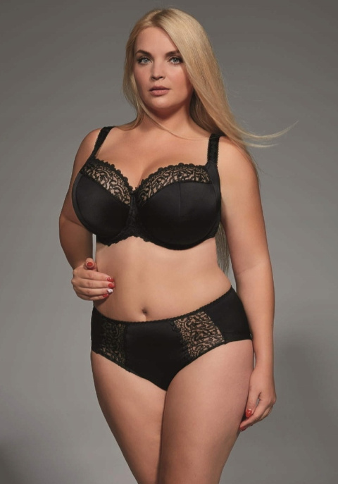 Biustonosz Betty Semi Soft Side Support Czerń Krisline Biustonosz Betty Semi Soft Side Support Czerń Krisline