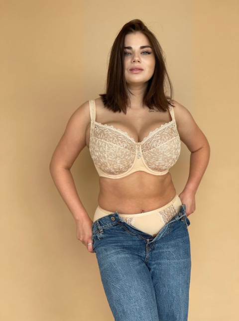 Biustonosz Betty Soft Full Cup Kawa Krisline Biustonosz Betty Soft Full Cup Kawa Krisline