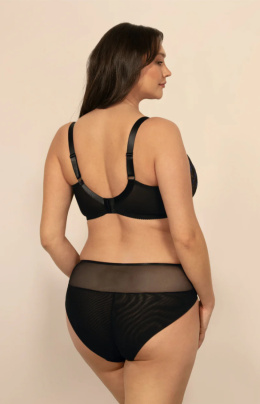 Biustonosz Kira czarno-szafirowy B171 Soft Ewa Bien