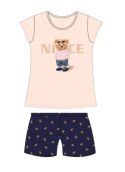 Piżama Cornette Kids Girl 787/107 Nice kr/r 86-128 Cornette