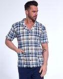 Piżama Cornette 318/54 kr/r M-2XL rozpinana męska Cornette Piżama Cornette 318/54 kr/r M-2XL rozpinana męska Cornette