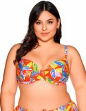 Biustonosz kąpielowy full cup Ava SK 226 Vivid Orange Maxi Ava