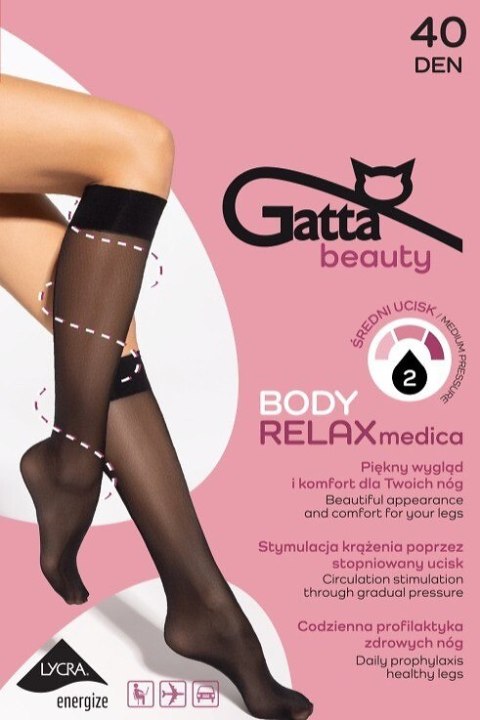 Podkolanówki Gatta Body RELAXmedica 40 den Gatta Podkolanówki Gatta Body RELAXmedica 40 den Gatta