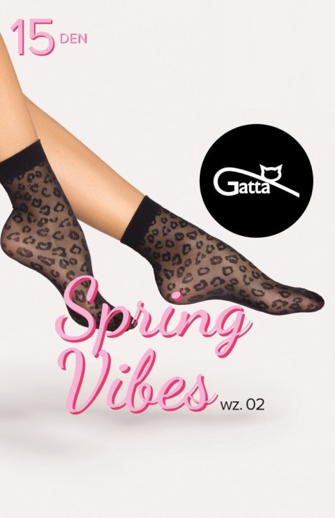 Skarpetki Gatta Spring Vibes wz.02 15 den Gatta Skarpetki Gatta Spring Vibes wz.02 15 den Gatta