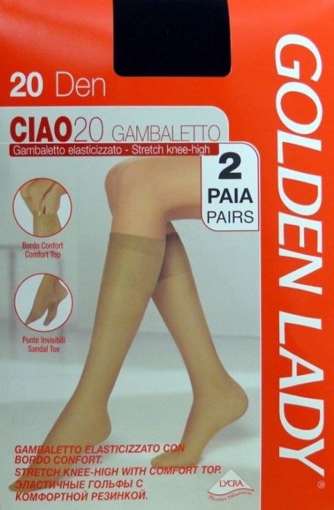 Podkolanówki Golden Lady Ciao 20 den Golden Lady Podkolanówki Golden Lady Ciao 20 den Golden Lady
