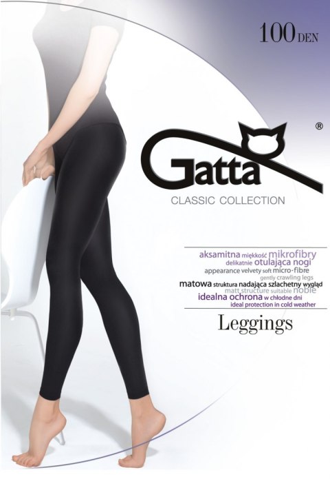 Legginsy Gatta Microfibra 100 den 5-XL Gatta