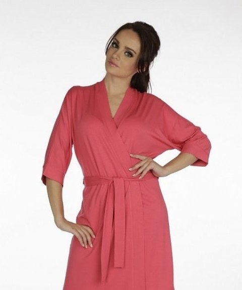Szlafrok De Lafense 892 Visa długi 3XL-4XL damski De Lafense Szlafrok De Lafense 892 Visa długi 3XL-4XL damski De Lafense