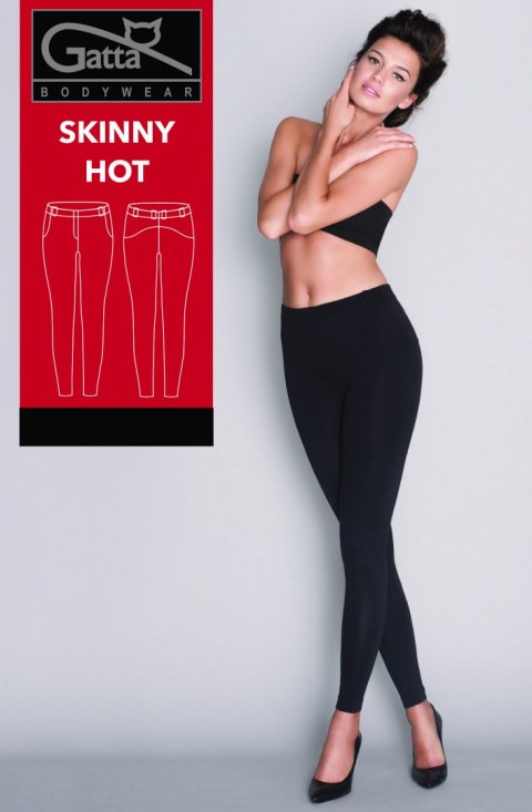 Spodnie Gatta Skinny Hot Czarne 4502S S-2XL Gatta Spodnie Gatta Skinny Hot Czarne 4502S S-2XL Gatta