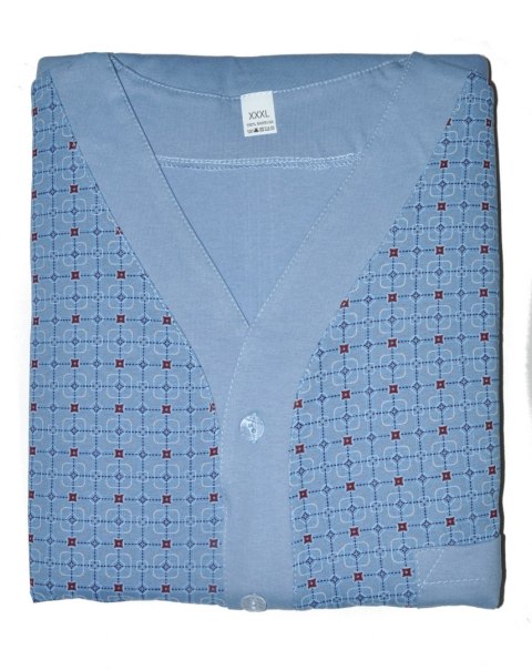 Piżama Gucio 0280 dł/r M-2XL męska rozpinana Gucio Piżama Gucio 0280 dł/r M-2XL męska rozpinana Gucio