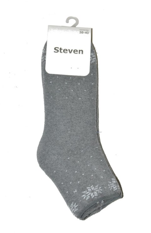 Skarpety Steven art.123 Frotte Wzór damskie 35-40 Steven Skarpety Steven art.123 Frotte Wzór damskie 35-40 Steven