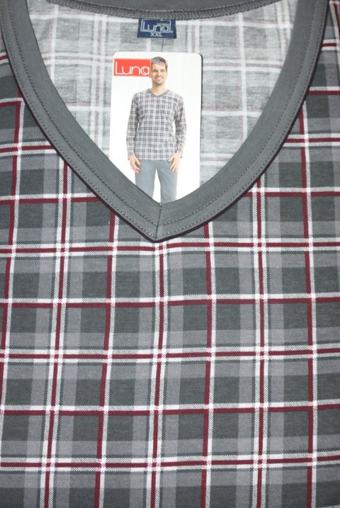 Piżama Luna 795 dł/r 3XL męska Luna Piżama Luna 795 dł/r 3XL męska Luna