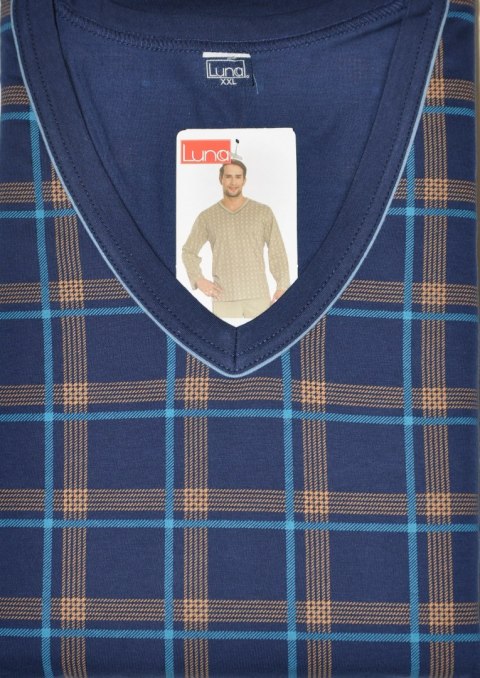 Piżama Luna 795 dł/r 3XL męska Luna Piżama Luna 795 dł/r 3XL męska Luna