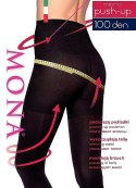 Rajstopy Mona Micro Push-Up 100 den 5-XL Mona