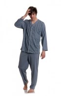 Piżama Gucio 2239 dł/r 4XL-5XL rozpinana męska Gucio
