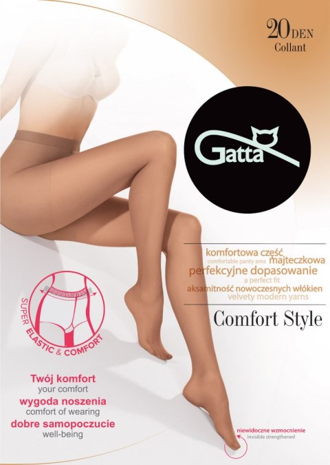 Rajstopy Gatta Comfort Style 20 den 2-4 Gatta Rajstopy Gatta Comfort Style 20 den 2-4 Gatta