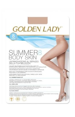 Rajstopy Golden Lady Summer Body Skin 8 den 5-XL Golden Lady